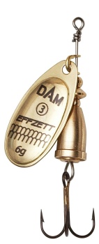 LINGURITA ROTATIVA DAM EXECUTOR SPINNER NR.1 3G SINKING GOLD