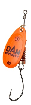 LINGURITA ROTATIVA DAM SINGLEHOOK SPINNER NR.2 4G SINKING ORANGE