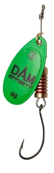 LINGURITA ROTATIVA DAM SINGLEHOOK SPINNER NR.3 6G SINKING GREEN
