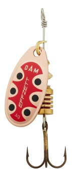 LINGURITA ROTATIVA DAM STANDARD SPINNER NR.3 6G S COPPER BLACK DOT
