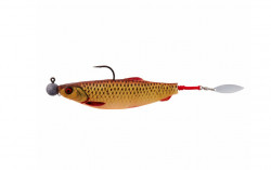 LINGURITA ROTATIVA SPINNER SCREWIN SPIN TEASTER M SILVER RED 3BUC