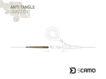 MANSON ANTI-TANGLE DELPHIN SCAMO GRAZZ CUT / 10 BUC 55MM - Img 3