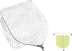MINCIOG JAXON ALU EXTRA STRONG 55X65CM 240CM 28MM