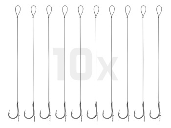 MONTURA DELPHIN BRAIDED STING FEEDER RIG / 10BUC 8CM / 0.20MM / CHINU #4 - Img 4