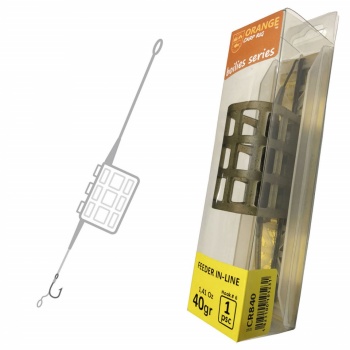 MONTURA FEEDER ORANGE 49 60GR NR.4 2IN1 INLINE - Img 5