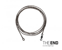 MONTURA THE END LEADCORE + SWIVEL / 3BUC 1M