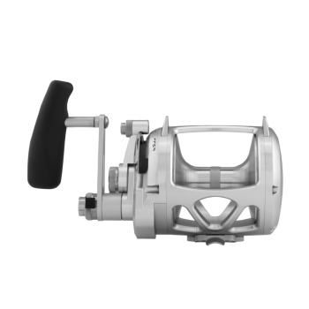 MULTIPLICATOR PENN INTERNATIONAL VISW 50 LEVER DRAG SILVER 3.5:1 / 1.3:1 RIGHT - Img 6