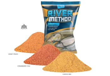 NADA CARP ZOOM RIVER METHOD 2kg Cheese-NBC