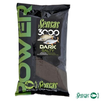 NADA SENSAS 3000 POWER DARK SALTY 1KG