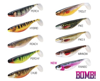 NALUCA SOFT BOMB HYPNO / 3BUC 9CM / 3D RAINBO