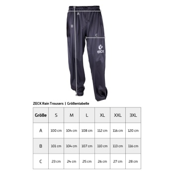 PANTALONI PLOAIE ZECK RAIN TROUSERS M - Img 2