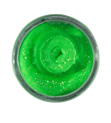 PASTA BERKLEY POWERBAIT GLITTER TROUT DOUGH SINKING SPRING / LIME GLITTER