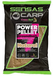PELETE MACINATE SENSAS UK POWER PLUS NATURAL 2KG