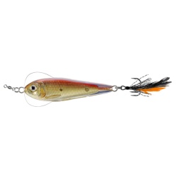 PILKER MUSTAD FLUTTER SHAD LIVETARGET 7CM 28G SINKING GOLD RED