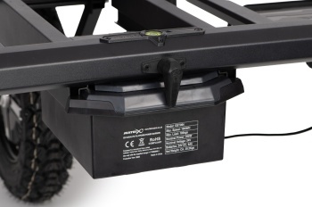 PLATFORMA MATRIX XR DURALITE CU CARUCIOR ELECTRIC POWER BARROW 98X87X7CM; CU MÂNERE 152X89X75CM - Img 2