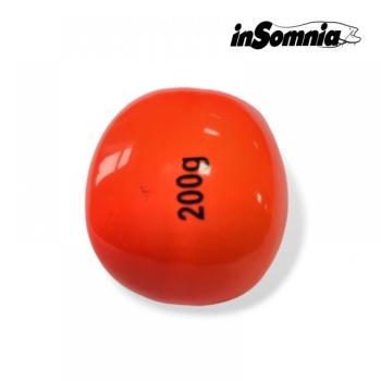 PLUMB CLONC INSOMNIA TIP FIREBALL ORANGE 150GR, CU OCHI - Img 2