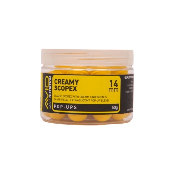 POP-UP AVID CARP CREAMY SCOPEX 14MM YELLOW