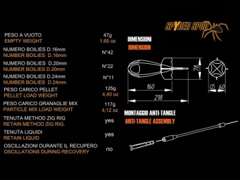 RACHETA SPOD PENTRU NADIRE ADVANCE FISHING SPIDER MEDIUM - Img 7