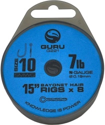 RIG GURU BAYONETS CARLIG NR.10 022MM/38CM 8BUC/PL