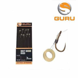 RIG METHOD GURU BAIT BANDS CARLIG NR.18 015MM / 10CM 8BUC / PL
