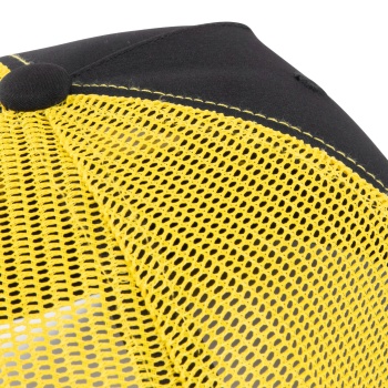 SAPCA BLACK CAT BACK AND YELLOW TRUCKER CAP - Img 5