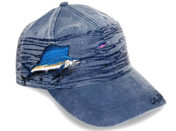 SAPCA FLYING FISHERMAN SAILFISH NAVY CAP