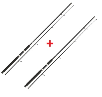 SET 2 LANSETE CARP NGT STALKER ROD 2.40M 2BUC NEGRE