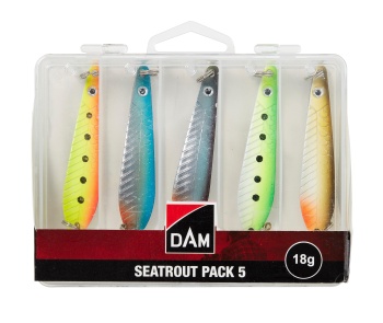 SET 5 LINGURITE OSCILANTE DAM SEATROUT PACK 5 INC. BOX 18G