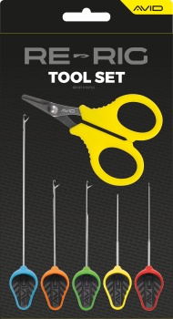 SET 6 IN 1 UNELTE PENTRU MONTURI AVID CARP RE-RIG TOOL SET