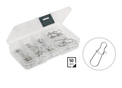 SET AGRAFE DUO LOCK CARP ZOOM 50BUC 8 MARIMI