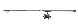 SET LANSETA MITCHELL CATCH PRO II TELE ADJ 4.00 2-10G 4SEC + MULINETA 2000 DARK GREEN