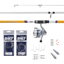 SET LANSETA MITCHELL NEURON SURF 4.00M 100-200G 3SEC + MULINETA 7000 310/0.46