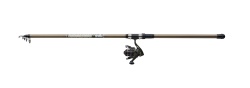 SET LANSETA MITCHELL TANAGER CAMO II LIGHT TELE 3.00M 15-50G 4SEC + MULINETA 20 220/0.20