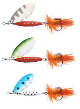 SET LINGURITE ROTATIVE ABU GARCIA REFLEX 3-PACK 5.7CM / 12G LF