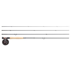SET PESCUIT LA MUSCA GREYS FIN EURO ROD. REEL & LINE COMBO 3.00M 3LINE 4PC/ 3/4 Reel / Euro Line
