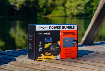 SET SONAR DEEPER SMART CHIRP+ 3.0 + INCARCATOR SOLAR 36W - Img 5