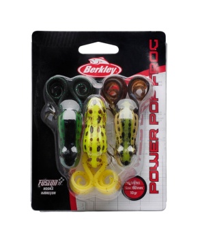 SET VOBLERE BERKLEY POWER POP FROG 3-PACK - Img 2