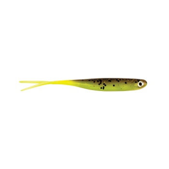 SHAD BERKLEY POWERBAIT SNEAKMINNOW BROWN/CHARTREUSE 8CM 6BUC/PLIC