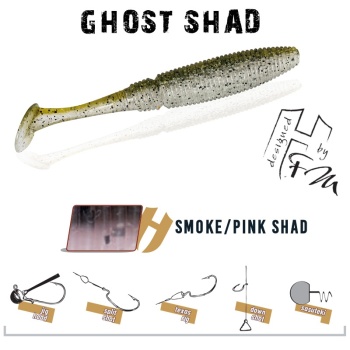 SHAD GHOST HERAKLES 7.5cm SMOKE PINK