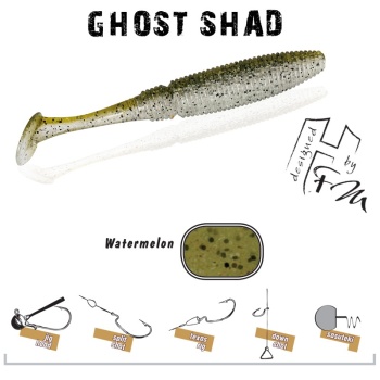 SHAD GHOST HERAKLES 8.5cm WATERMELON