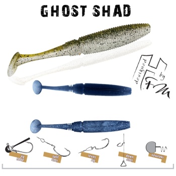SHAD HERAKLES GHOST 7.5cm NATURAL SHAD