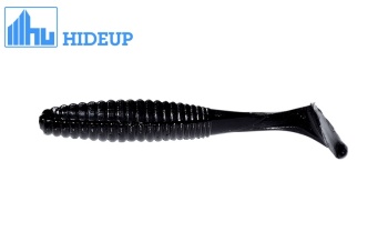 SHAD HIDE UP STAGGER ORIGINAL 4 10.2CM 109 BLACK SOLID 8BUC/PLIC