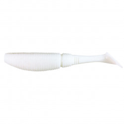 SHAD SAKURA SLIT SHAD EVO 85MM 006 GLOW WHITE 6BUC