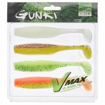 SHAD SENSAS GUNKI PEPS DARK WATER KIT II 7CM 4BUC/PL