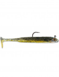 SHAD STORM 360GT SEARCHBAIT MINNOW WEEDLESS JIG 11CM 18G BLACK BACK
