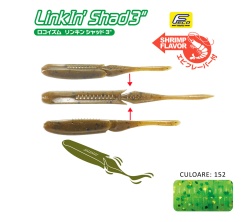 SHAD TIEMCO LINKIN SHAD 4 10CM CULOARE 152 9BUC/PLIC
