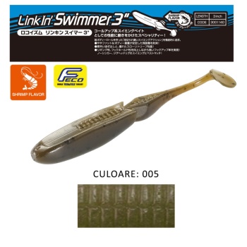 SHAD TIEMCO LINKIN SWIMMER 3 7.6CM CULOARE 005 9BUC/PLIC