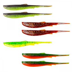 SHAD ZECK WILSON 10.2CM MIXED TOP SELLER 7BUC