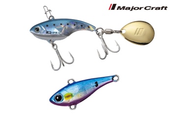 SPINERTAIL MAJOR CRAFT JIGPARA SPIN 3.9cm 12gr #004 Blue Pink