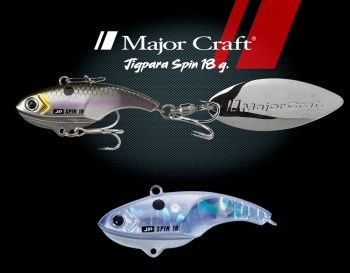 SPINERTAIL MAJOR CRAFT JIGPARA SPIN FW 4.3cm 18gr #036 Silver Shad